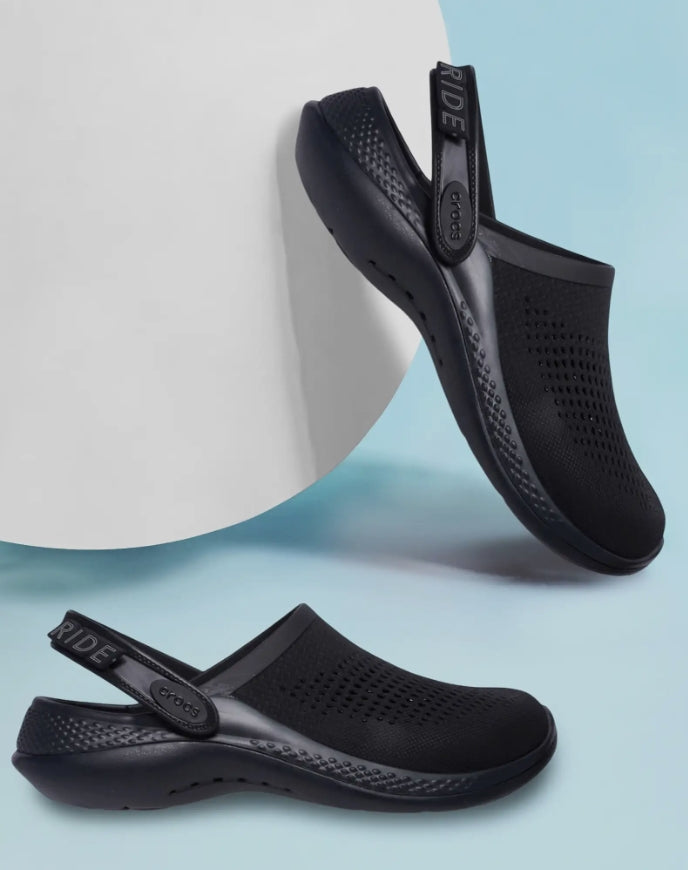 Lite Off Ride 360 Classic Strap Men's Clogs Sandal - Imported (Black)