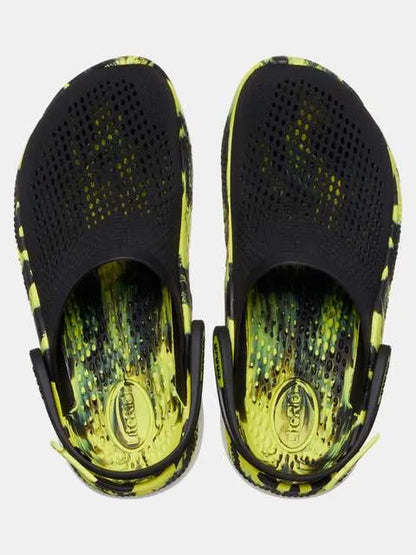Lite Off Ride 360 Classic Strap Men's Clogs Sandal - Imported (Black/Citrus)