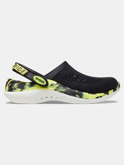 Lite Off Ride 360 Classic Strap Men's Clogs Sandal - Imported (Black/Citrus)