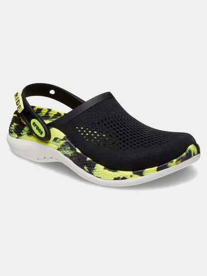 Lite Off Ride 360 Classic Strap Men's Clogs Sandal - Imported (Black/Citrus)